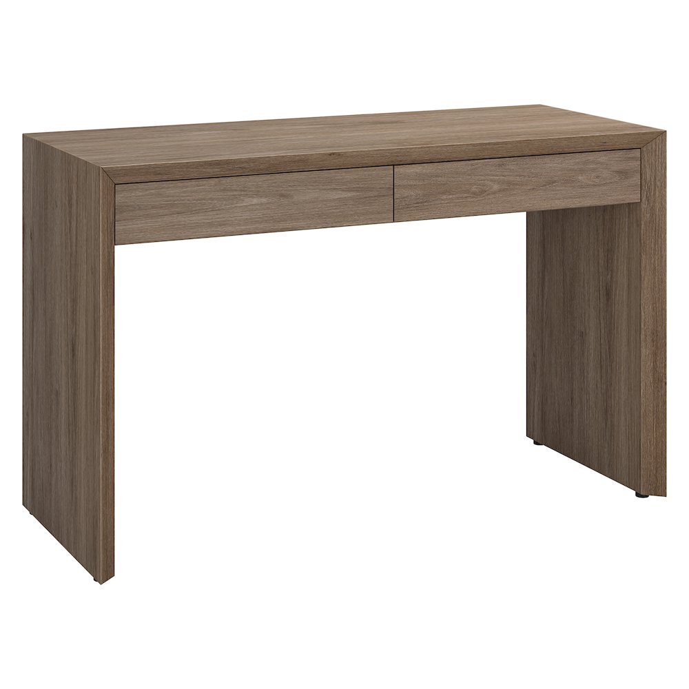 Pembroke 48'' Wide Rectangular Desk in Antiqued Gray Oak. Picture 1