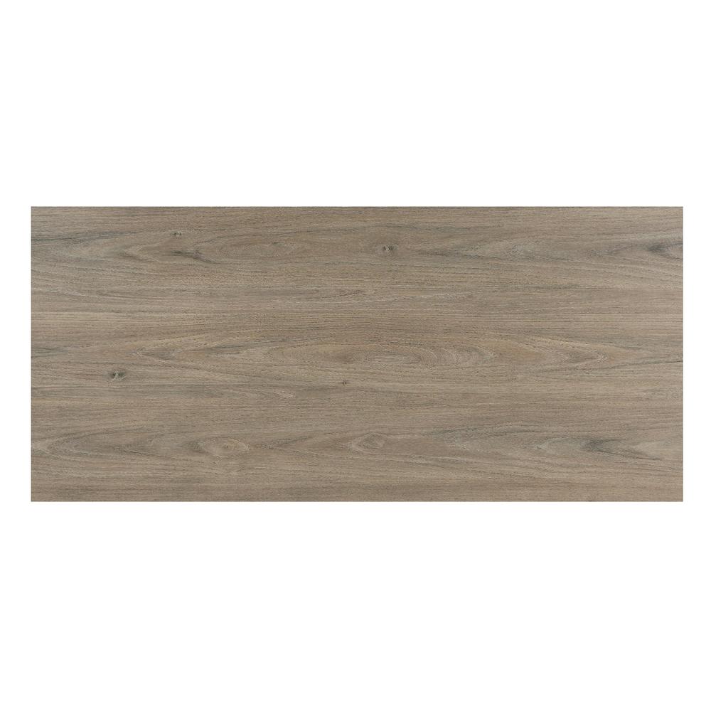 Paxton 48" Wide Rectangular Coffee Table in Antiqued Gray Oak. Picture 4