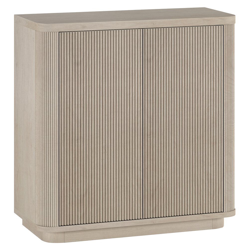 Easton 32" Wide Rectangular Accent Cabinet in Alder White. Picture 1