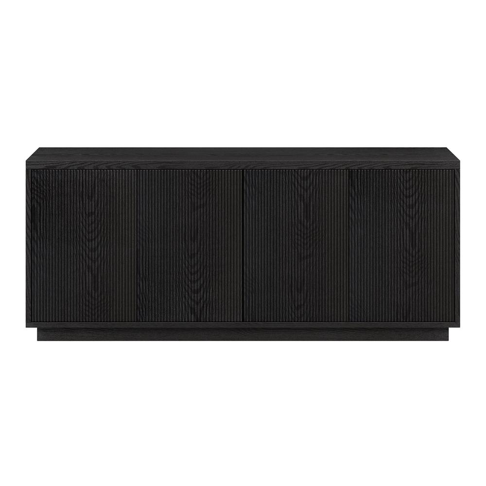 Hanson Rectangular TV Stand for TV's up to 65" in Black Grain. Picture 2