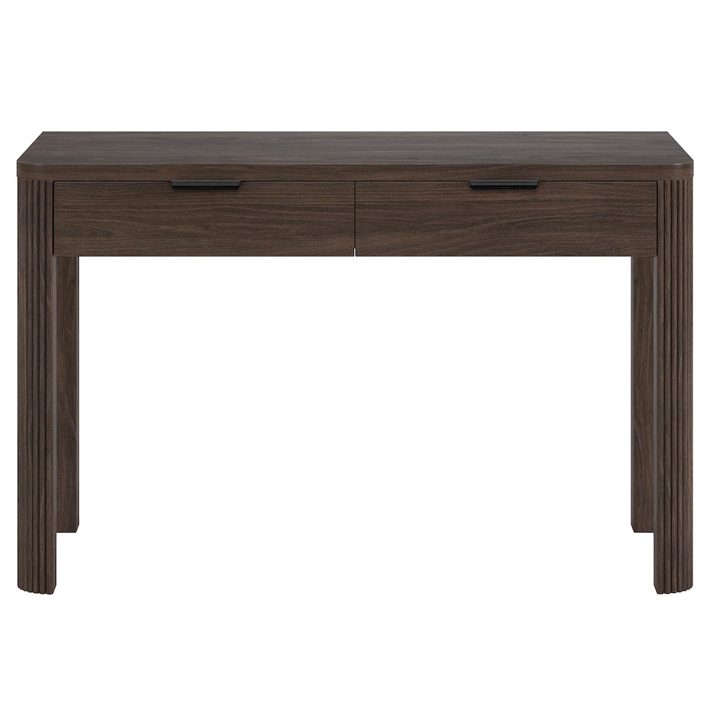 Lonsdale 48'' Wide Rectangular Desk in Alder Brown. Picture 2