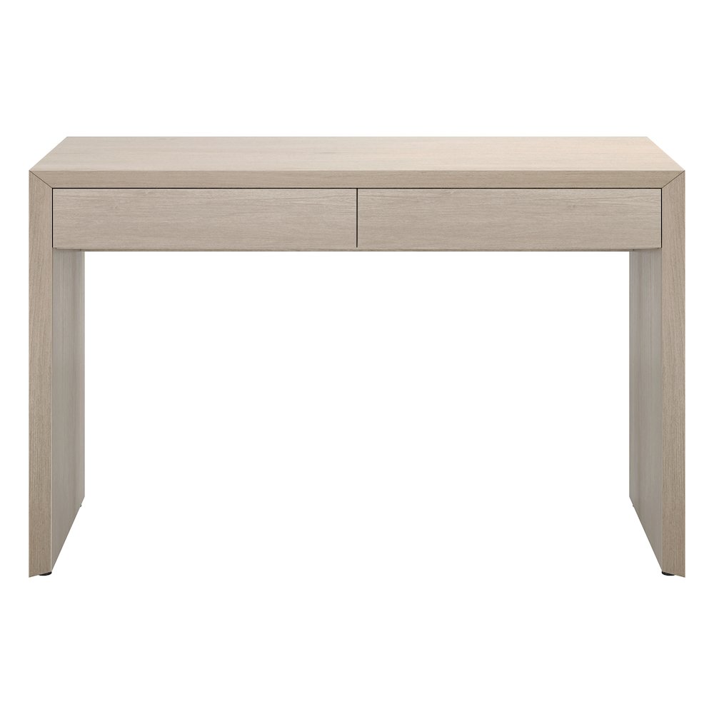 Pembroke 48'' Wide Rectangular Desk in Alder White. Picture 2