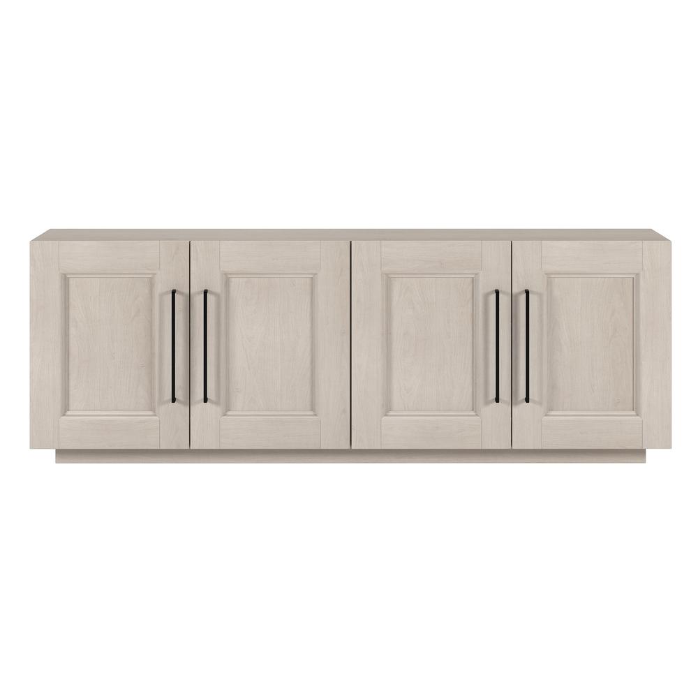 Merrimac Rectangular TV Stand for TV's up to 75" in Alder White. Picture 2