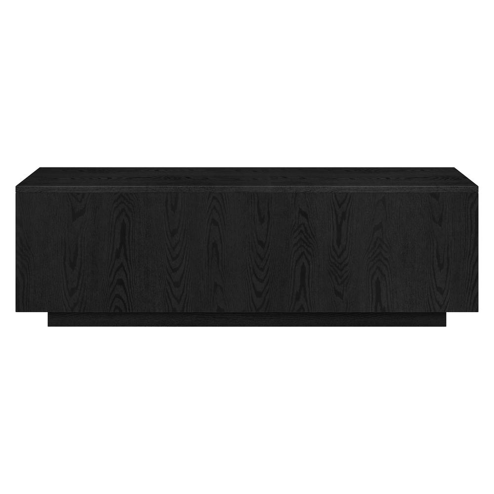 Paxton 48" Wide Rectangular Coffee Table in Black Grain. Picture 2