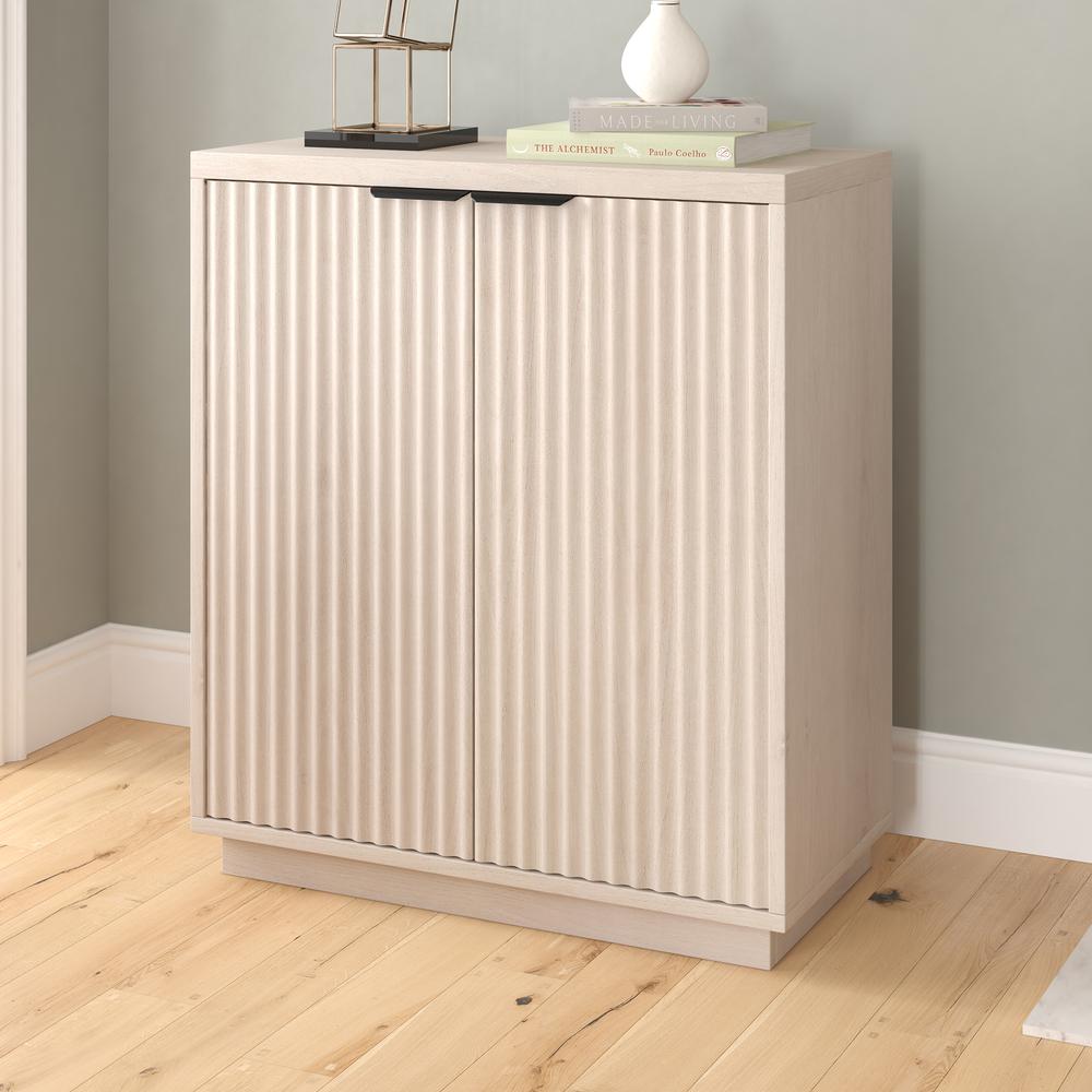 Mansfield 28" Wide Rectangular Accent Cabinet in Alder White. Picture 3