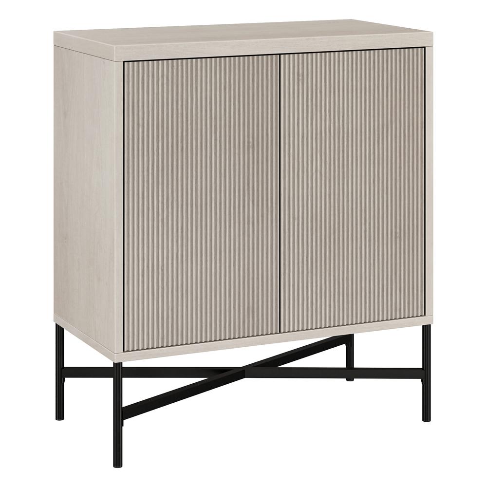Brighton 28" Wide Rectangular Accent Cabinet in Alder White. Picture 1