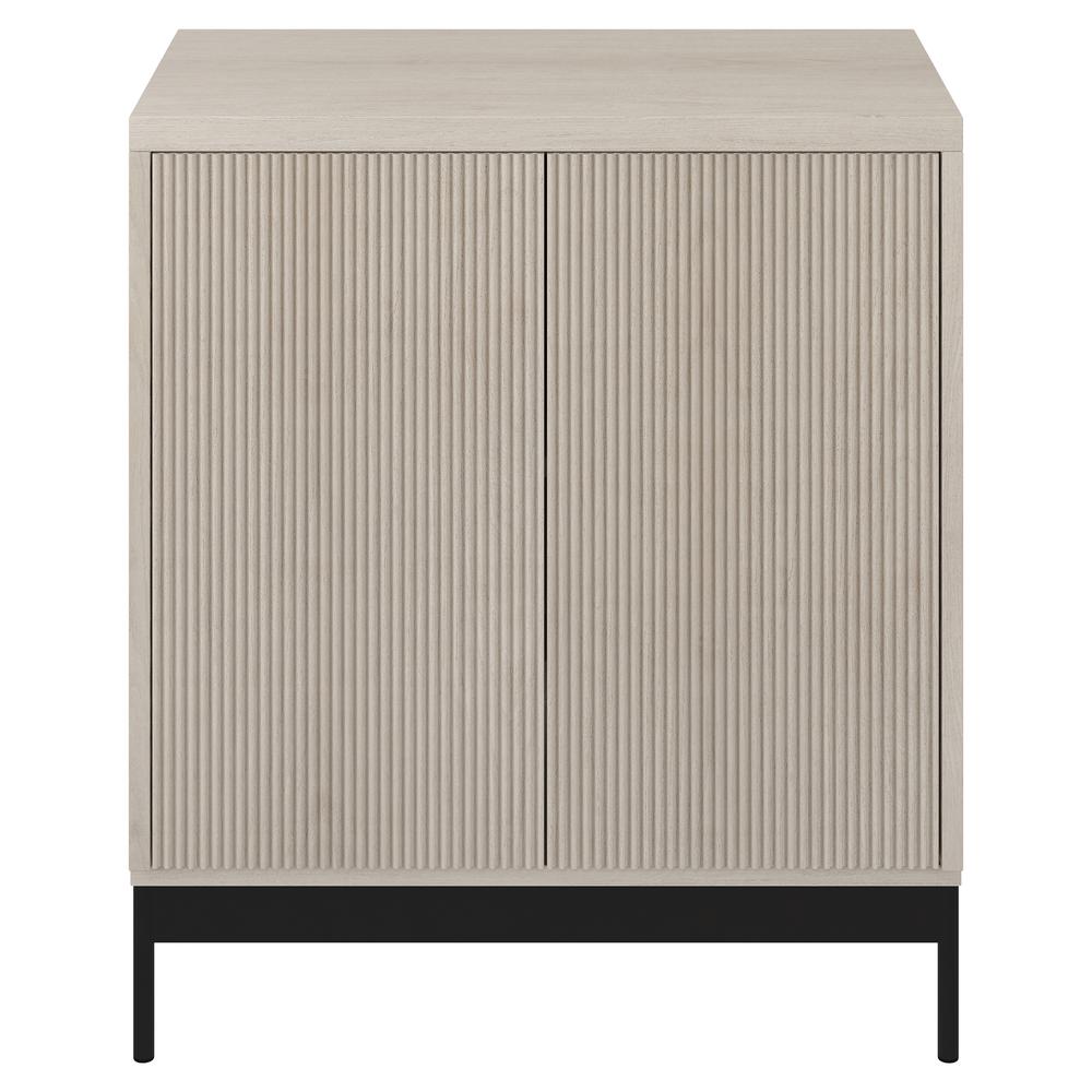 Whitman 28" Wide Rectangular Accent Cabinet in Alder White. Picture 1