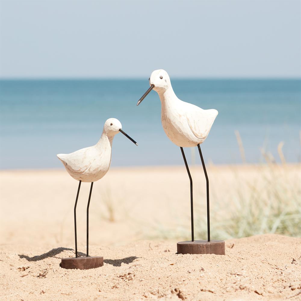 Bird (Set of 2) 12"H, 14.5"H Wood/Metal. Picture 5