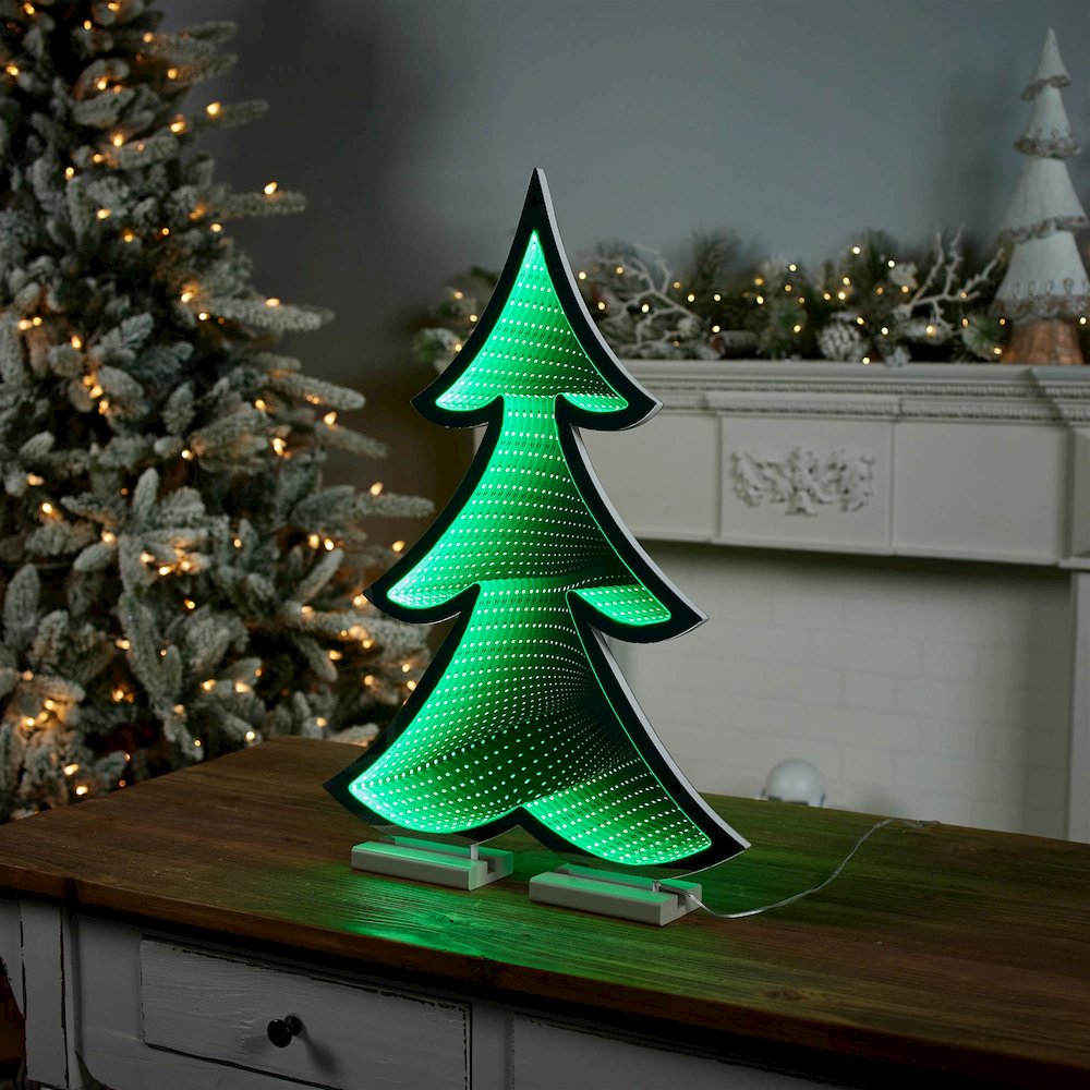 Green Pine Tree Ekkolight 23.5"H. Picture 3