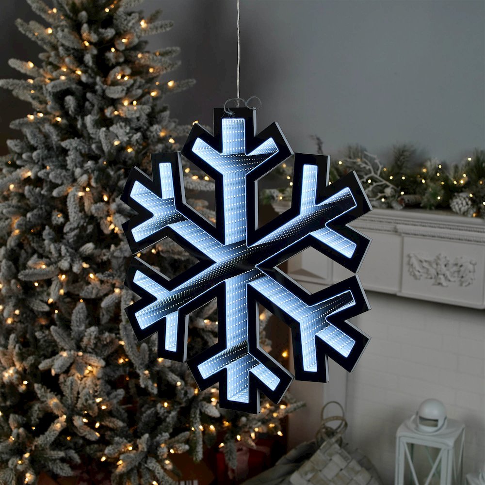 Holiday Snowflake Ekkolight 23.5"H. Picture 3