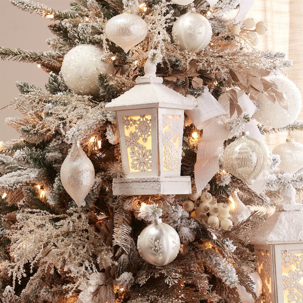 LED Winter Lantern 14"H. Picture 4