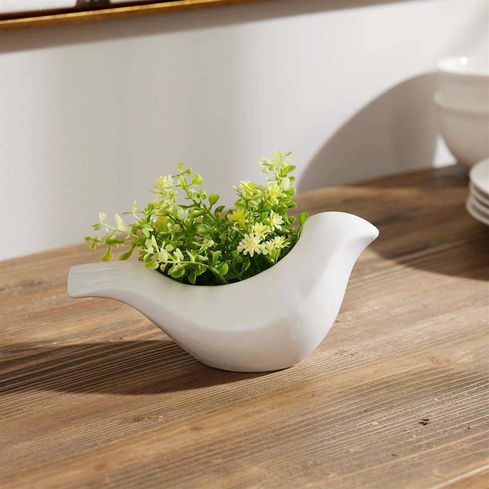 Ceramic Bird Planter (Set of 6). Picture 3