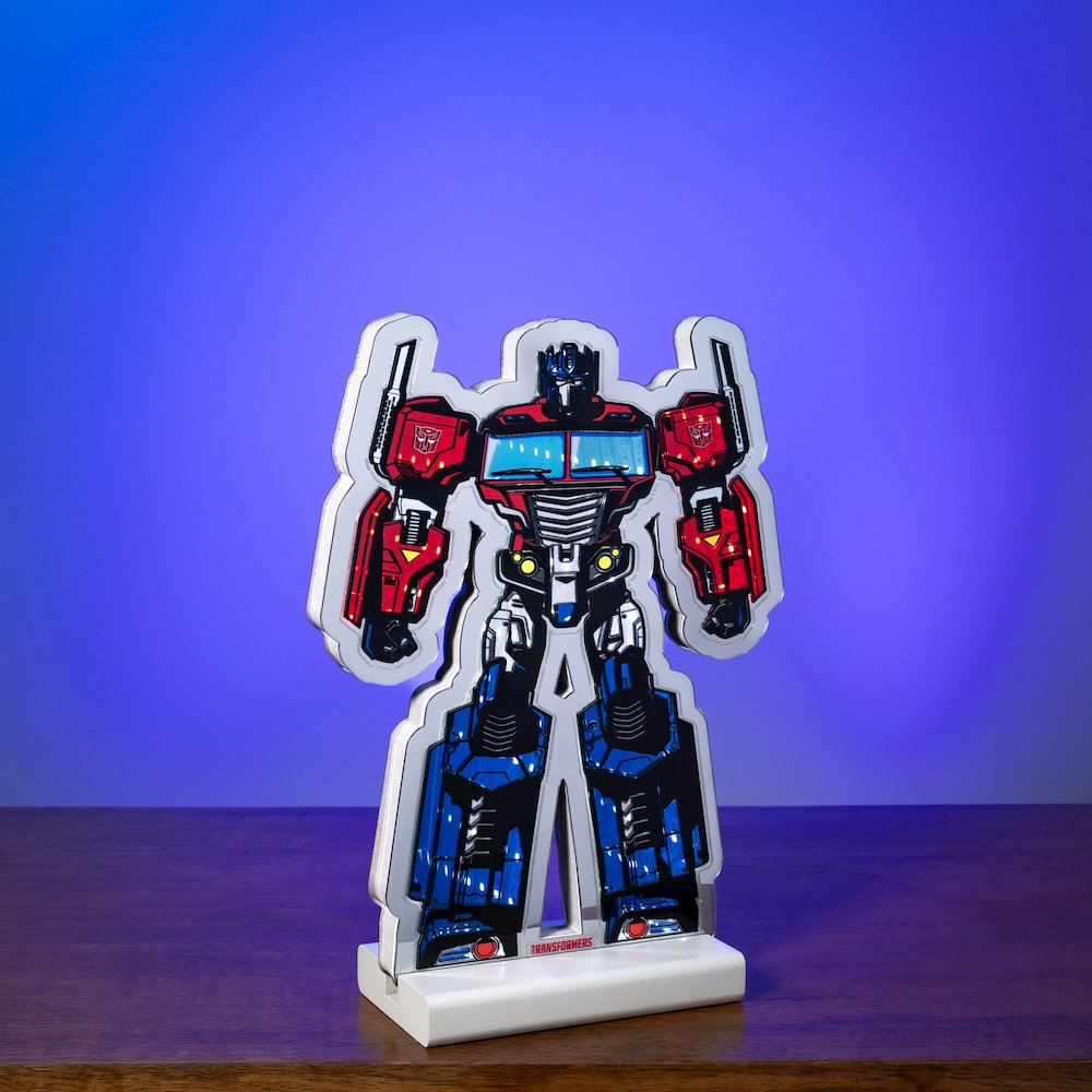 Transformers Optimus Prime Ekkolight 9.5"H. Picture 3