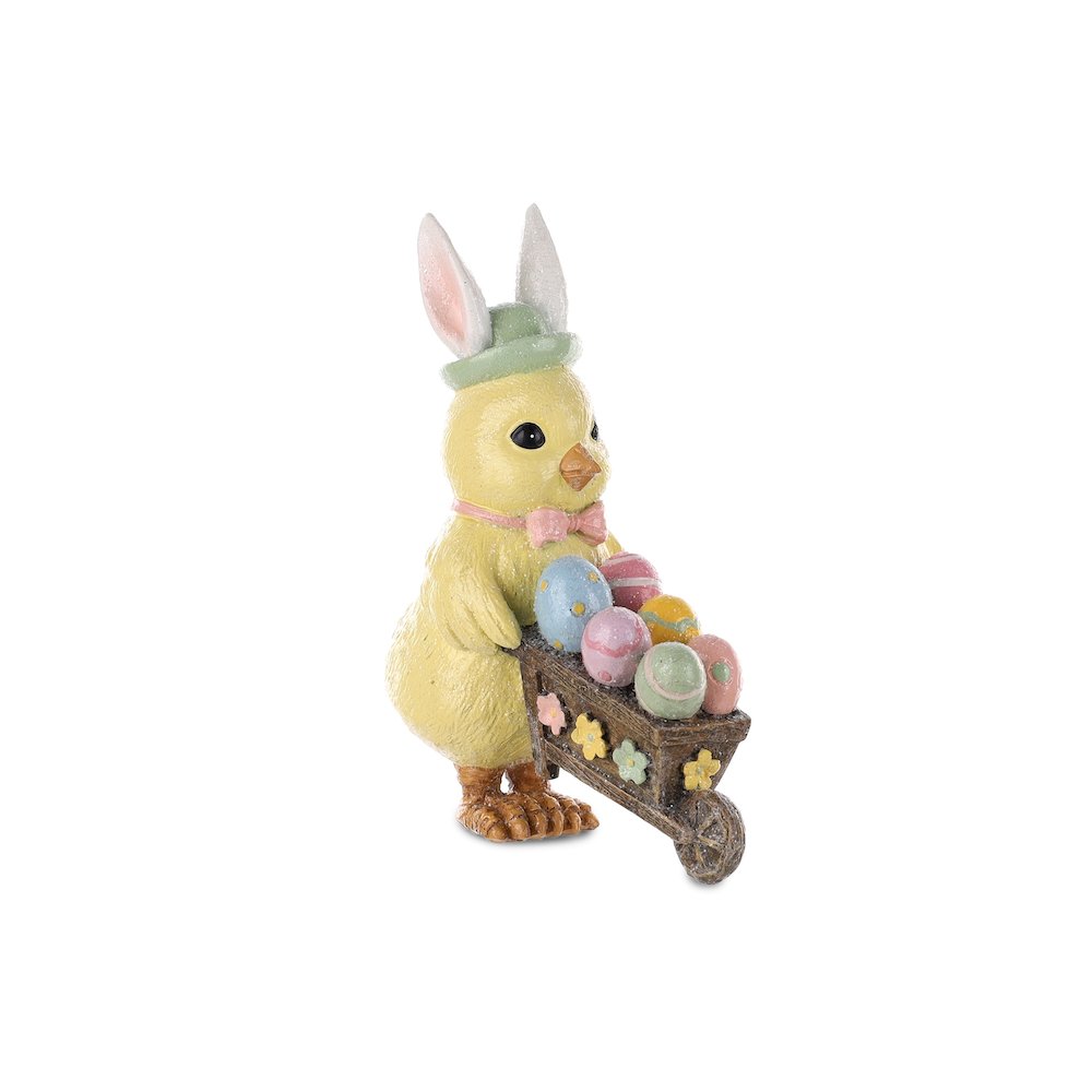 Chick w/Eggs in Basket (Set of 3). Picture 1