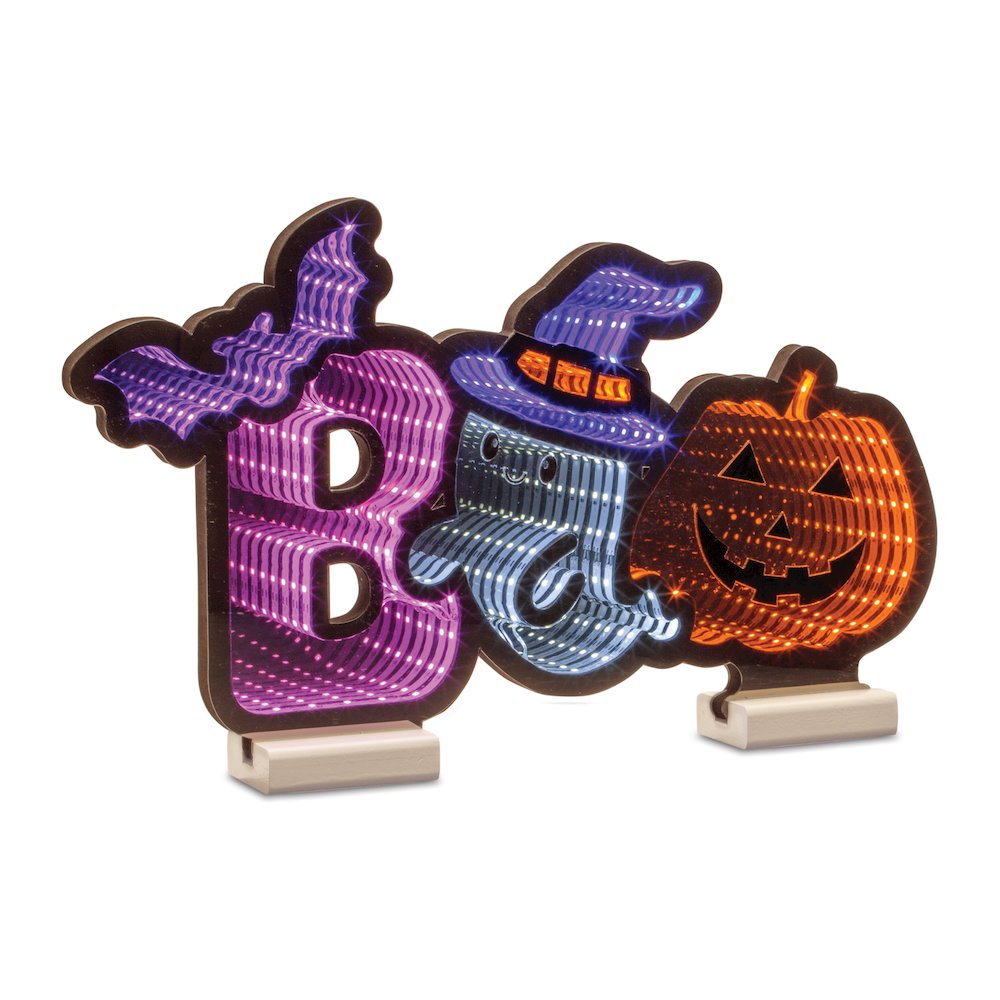Halloween Boo Ekkolight 17"L. Picture 1