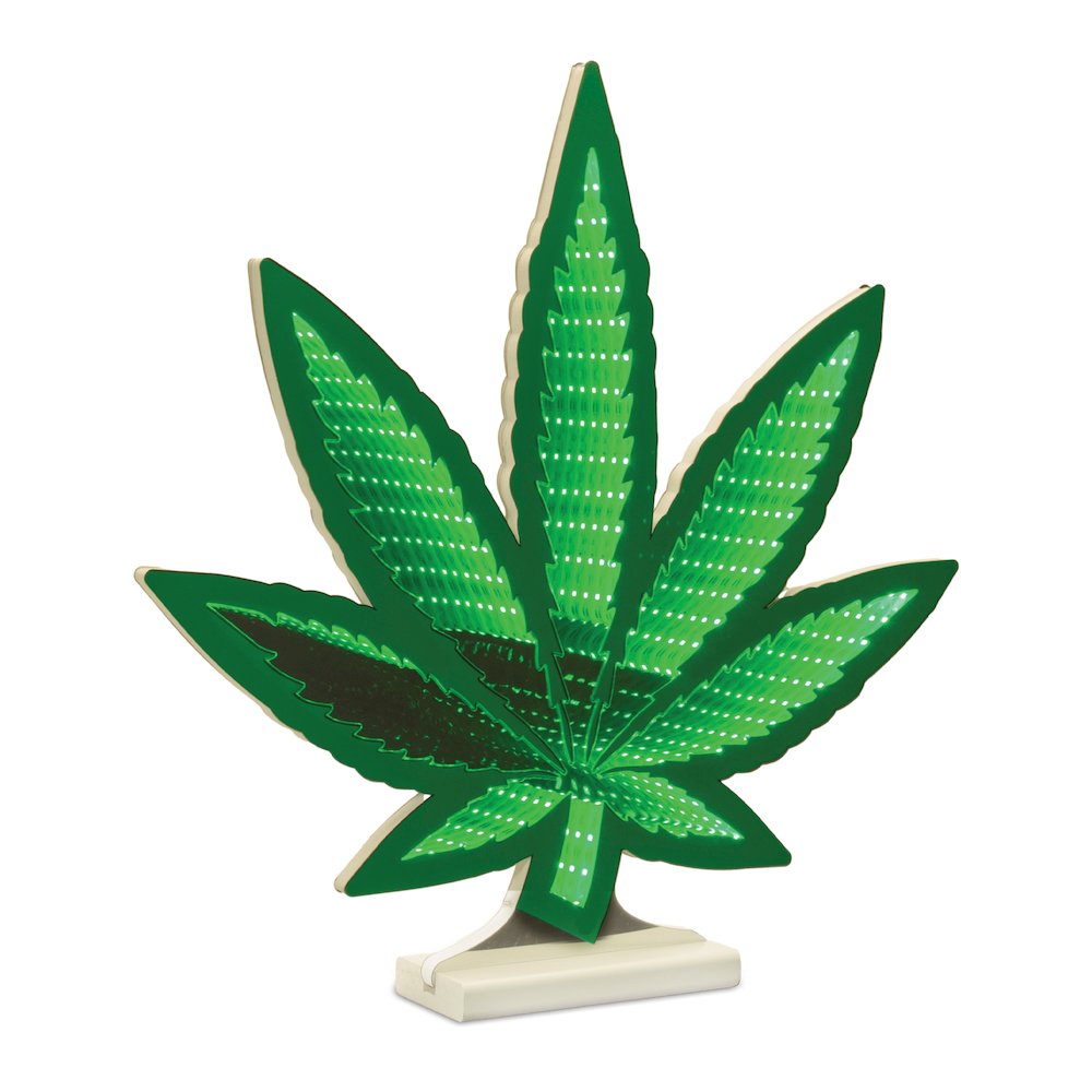 Cannabis Leaf Ekkolight. Picture 1