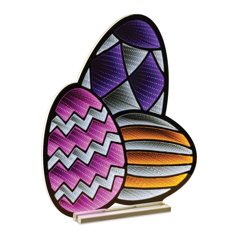 Easter Egg x3 Ekkolight 23.5"H. Picture 1