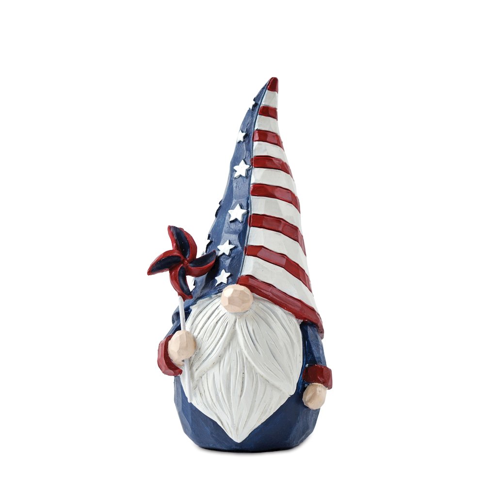 Americana Gnome Figurine (Set of 2). Picture 3