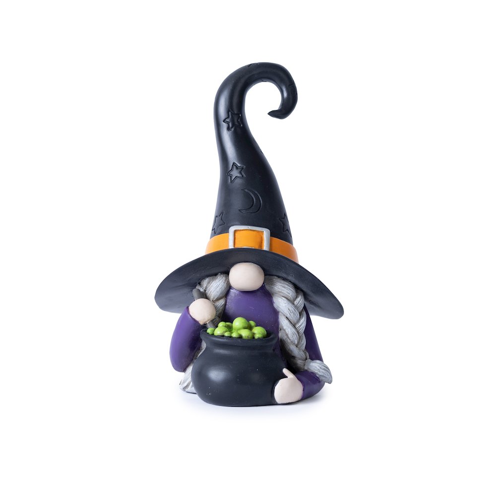 Witch Gnome Figurine (Set of 2). Picture 4