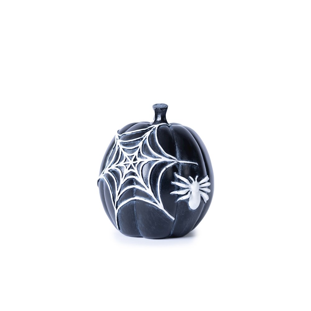 Halloween Spider and Bat Pumpkin (Set of 2). Picture 3