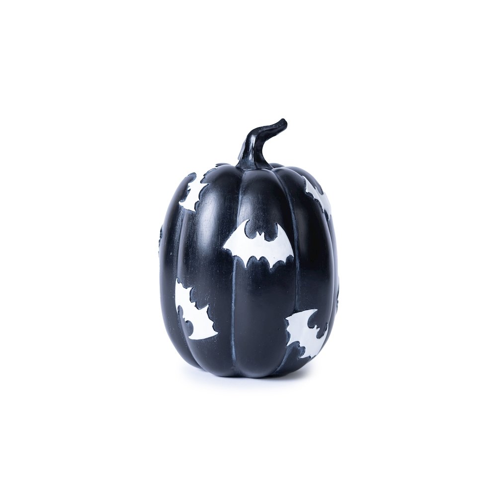 Halloween Spider and Bat Pumpkin (Set of 2). Picture 4