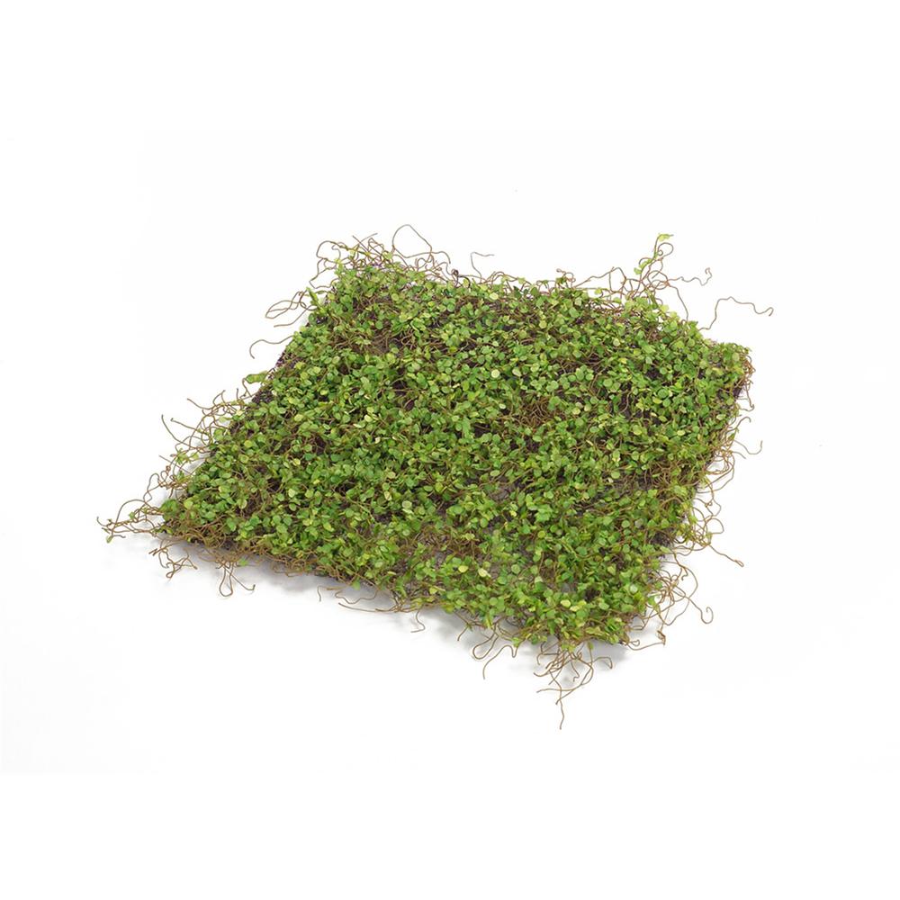 Moss Mat (Setof 12) 12"SQ Polyester/Plastic. Picture 1