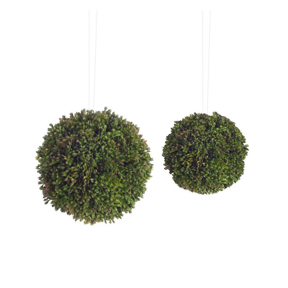 Seedum Orbs (Set of 8) 4"H Plastic. Picture 1