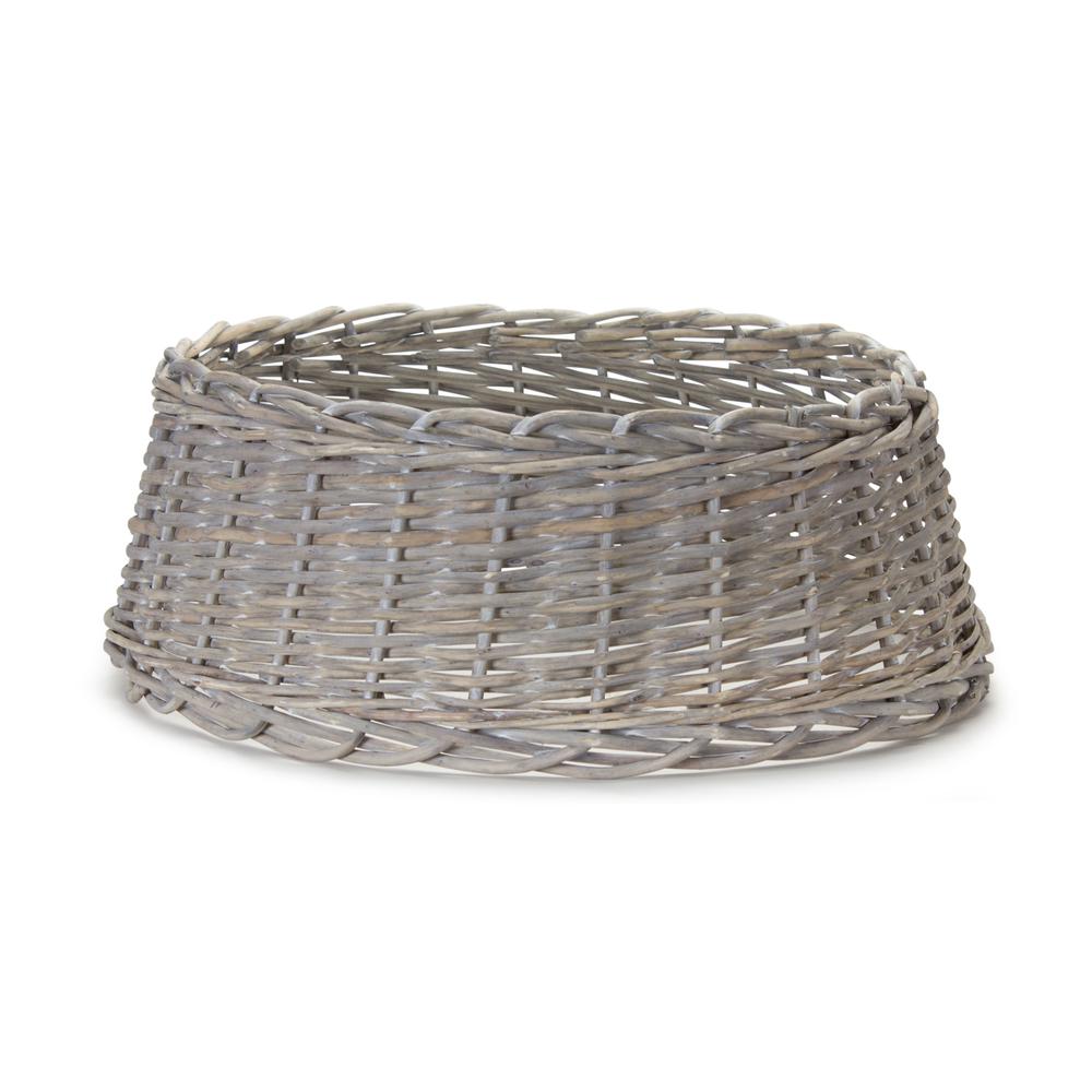 Tree Stand Basket (Set of 2) 24"D x 9"H , 76273DS. Picture 1