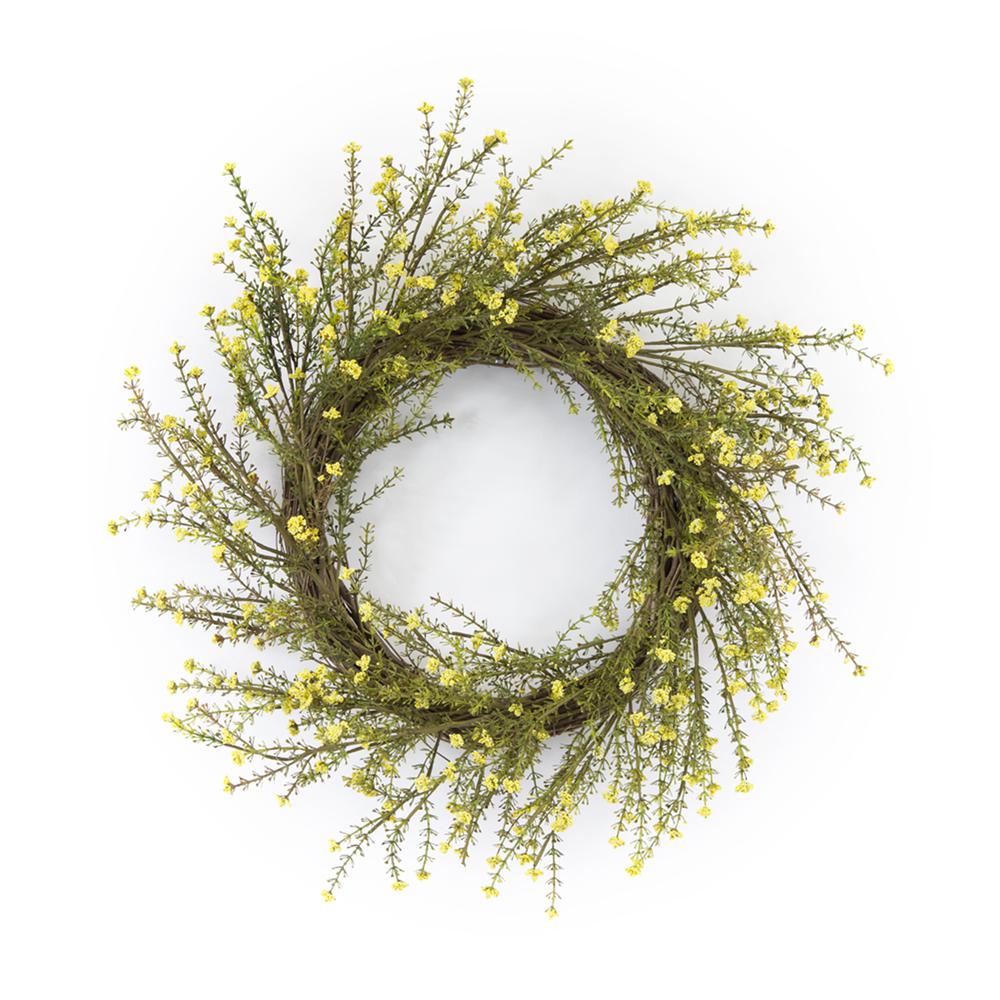 Mini Floral Wreath 18"D , 78236DS. Picture 1