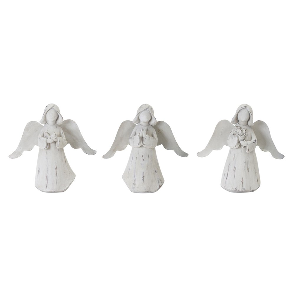 Angel (Set of 6) 6.25"H Resin. Picture 2