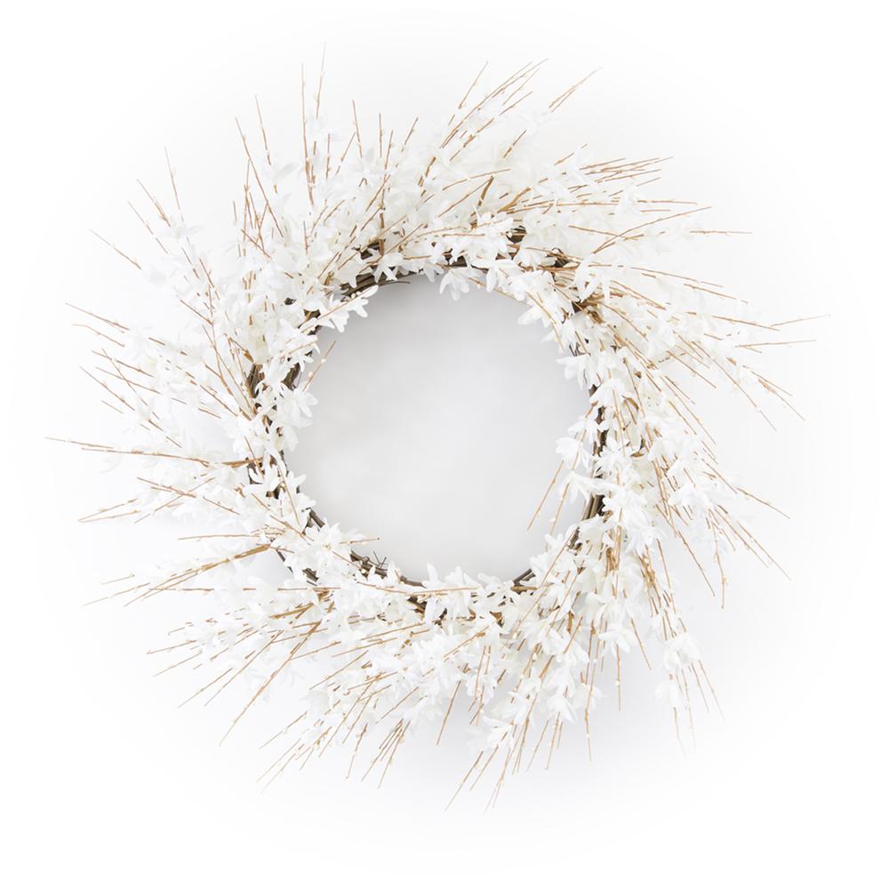 Blossom Wreath 25"D Polyester. Picture 1