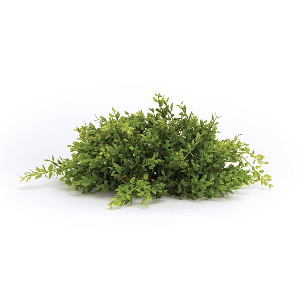 Mini Leaf Half Orb (Set of 6) 14"D Plastic. Picture 2