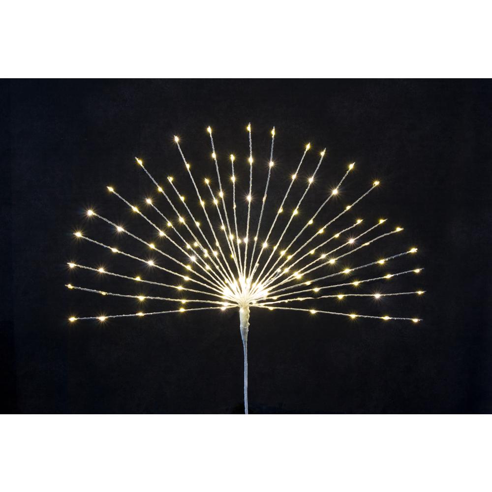 LED Starburst Tree Topper 30"W x 31"H 150 Lights UL Plug (Set of 2). Picture 1