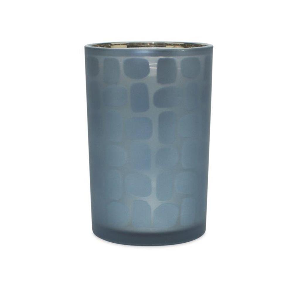 Candle Holder (Set of 2) 4.75"D x 7.25"H Glass. Picture 1