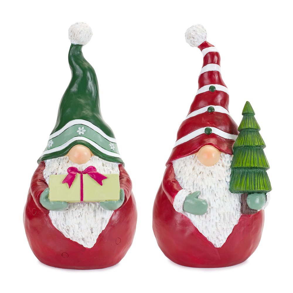 Gnome (Set of 2) 12.25"H Resin. Picture 1