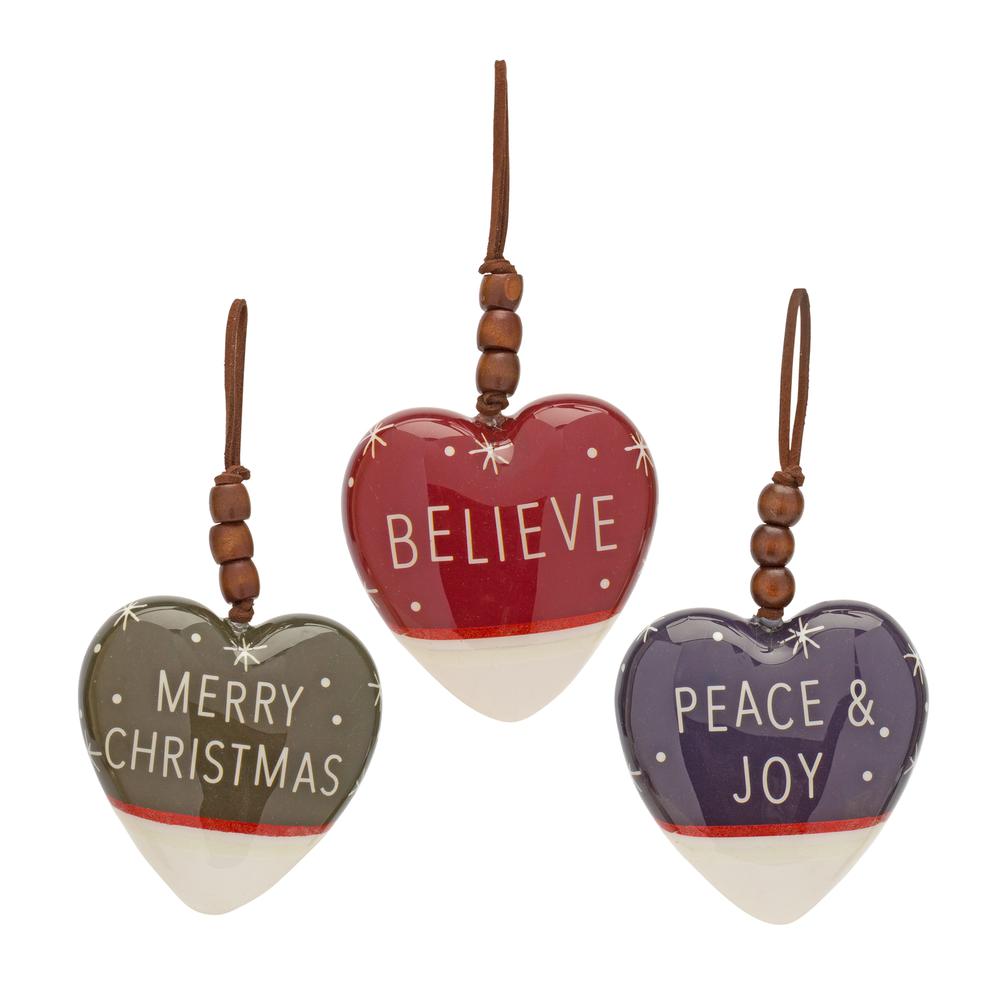 Heart Ornament (Set of 12). Picture 1