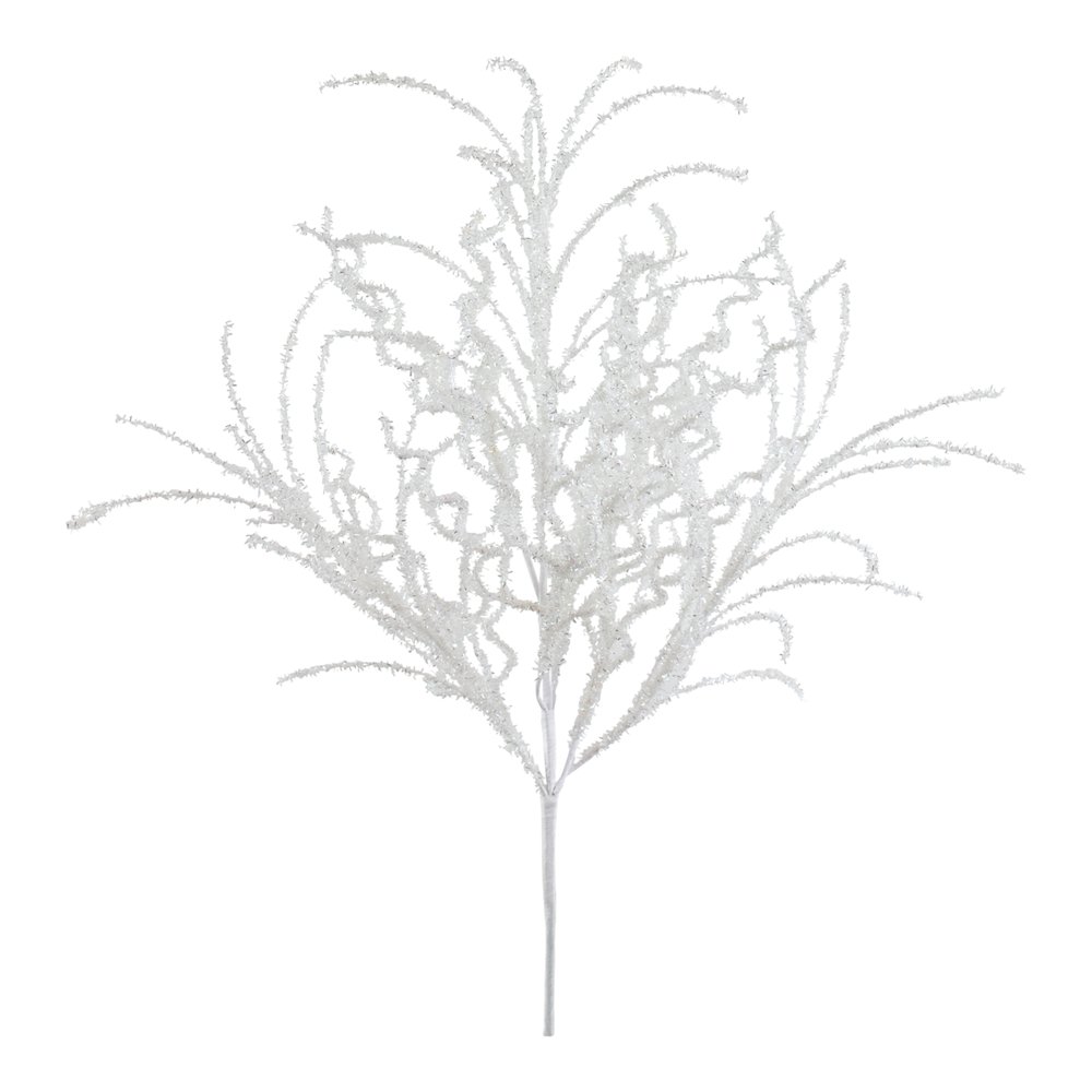 Glitter Bush (Set of 6) 24"H Plastic. Picture 1