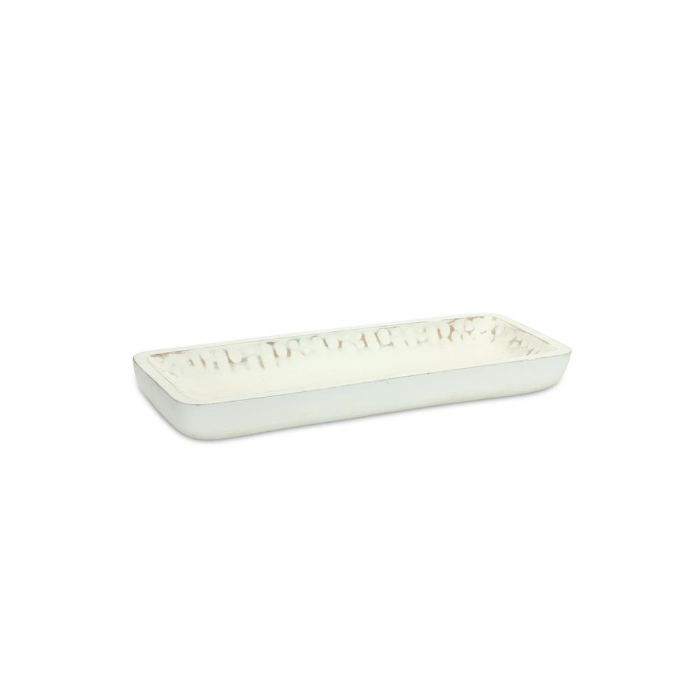Tray (Set of 2) 18.25"L x 7"W, 27"L x 8.25"W Mango Wood. Picture 4