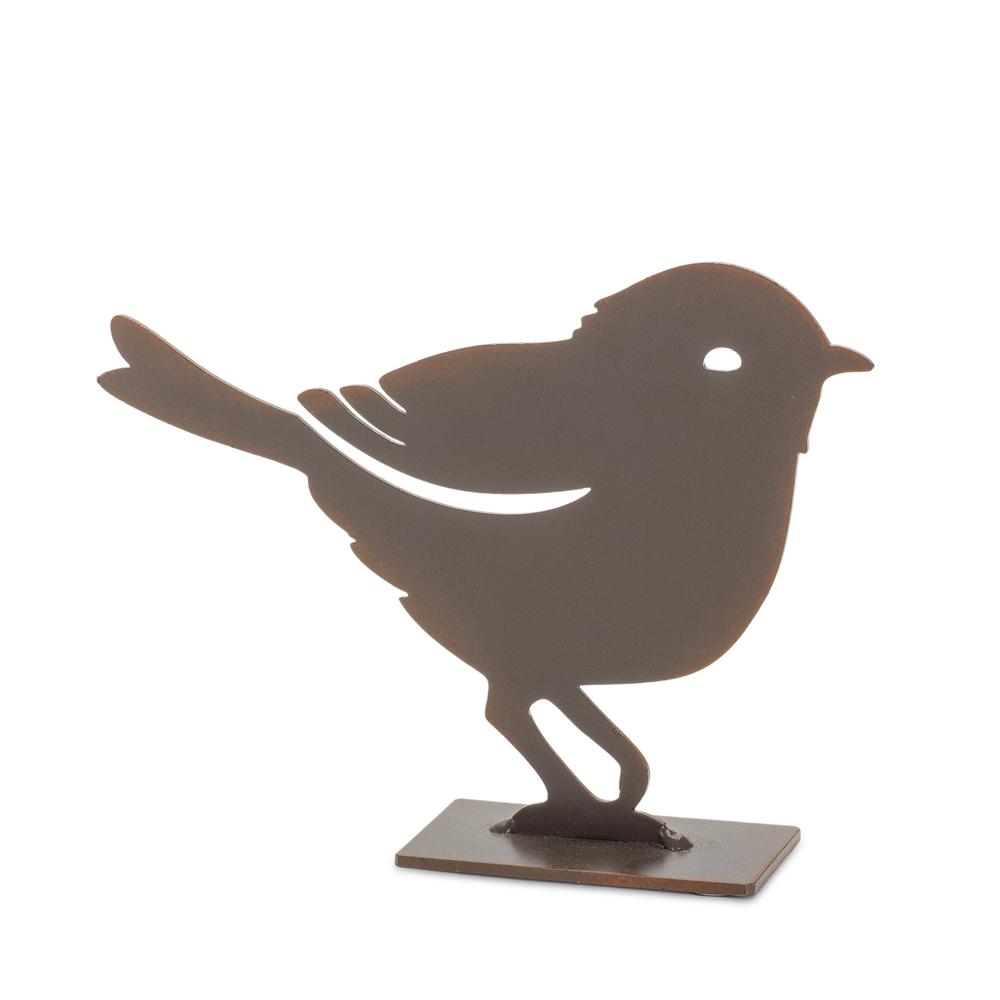 Bird (Set of 4) 4"H, 5.5"H Metal. Picture 3