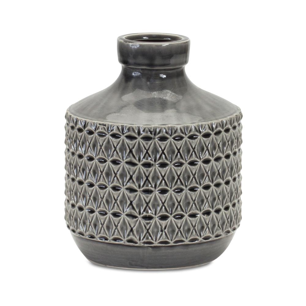 Vase 9"H Terra Cotta. Picture 1