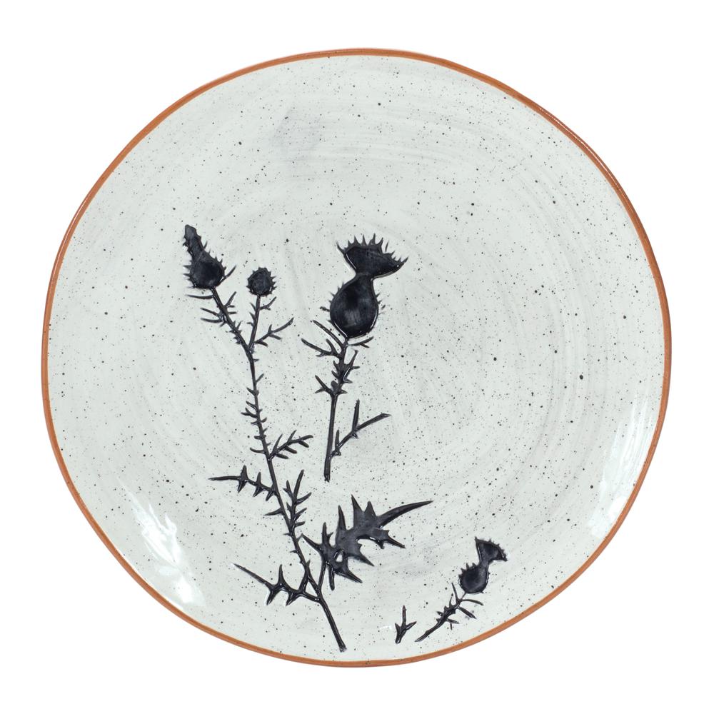 Plate (Set of 4) 8"D Ceramic. Picture 5