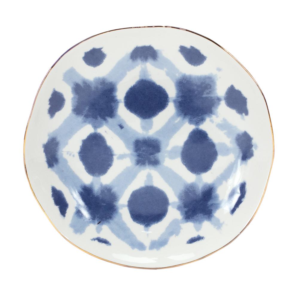 Plate (Set of 4) 7"D Ceramic. Picture 3
