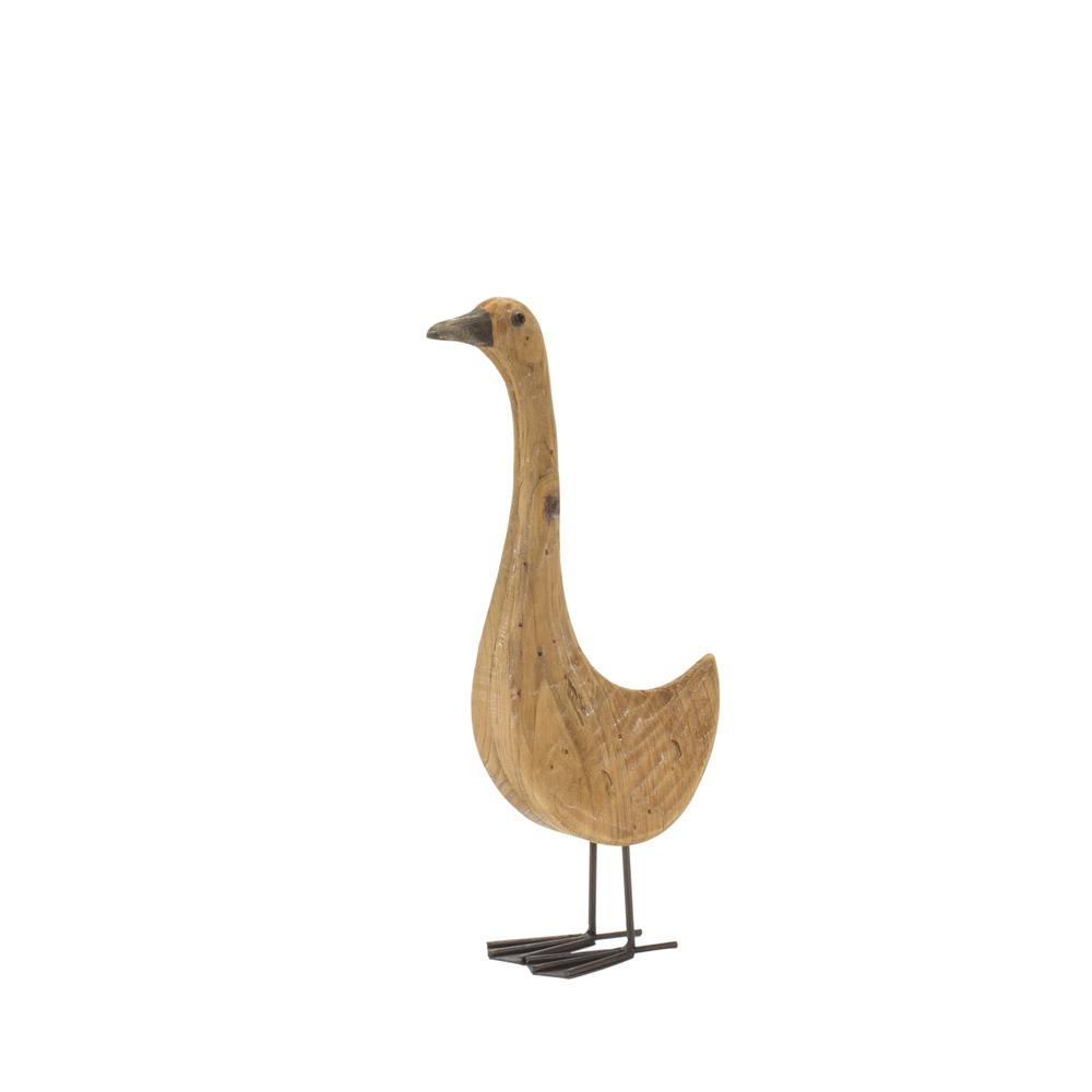 Goose (Set of 2) 11.5"H, 17.5"H Wood/Iron. Picture 4