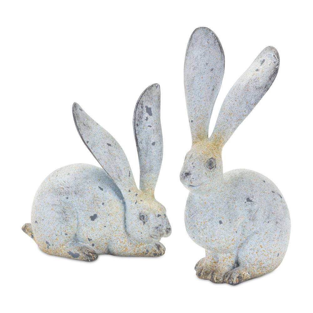 Rabbit (Set of 4) 5.5"H, 8.25"H Resin. Picture 1