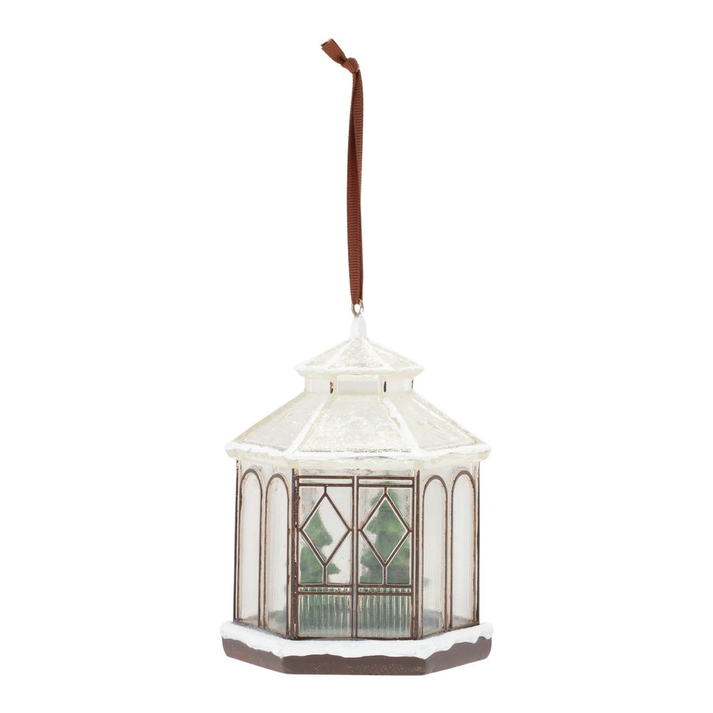 Gazebo Ornament (Set of 4) 5.5"H Resin. Picture 2