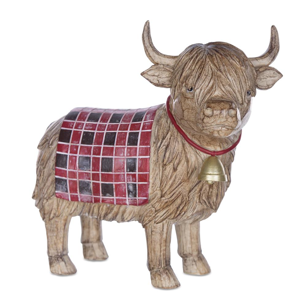 Highland Cow (Set of 2) 7.75"H Resin. Picture 2