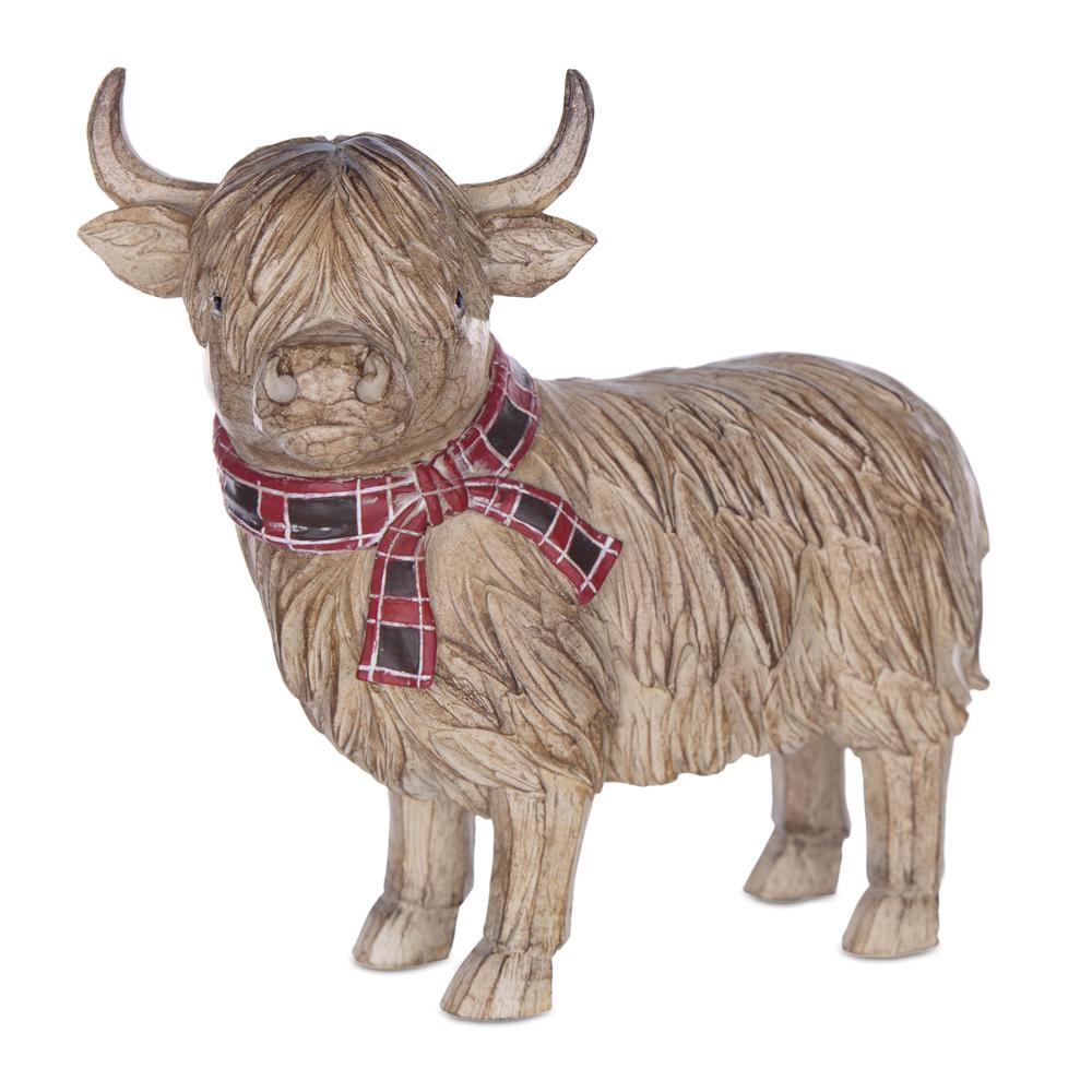Highland Cow (Set of 2) 7.75"H Resin. Picture 3