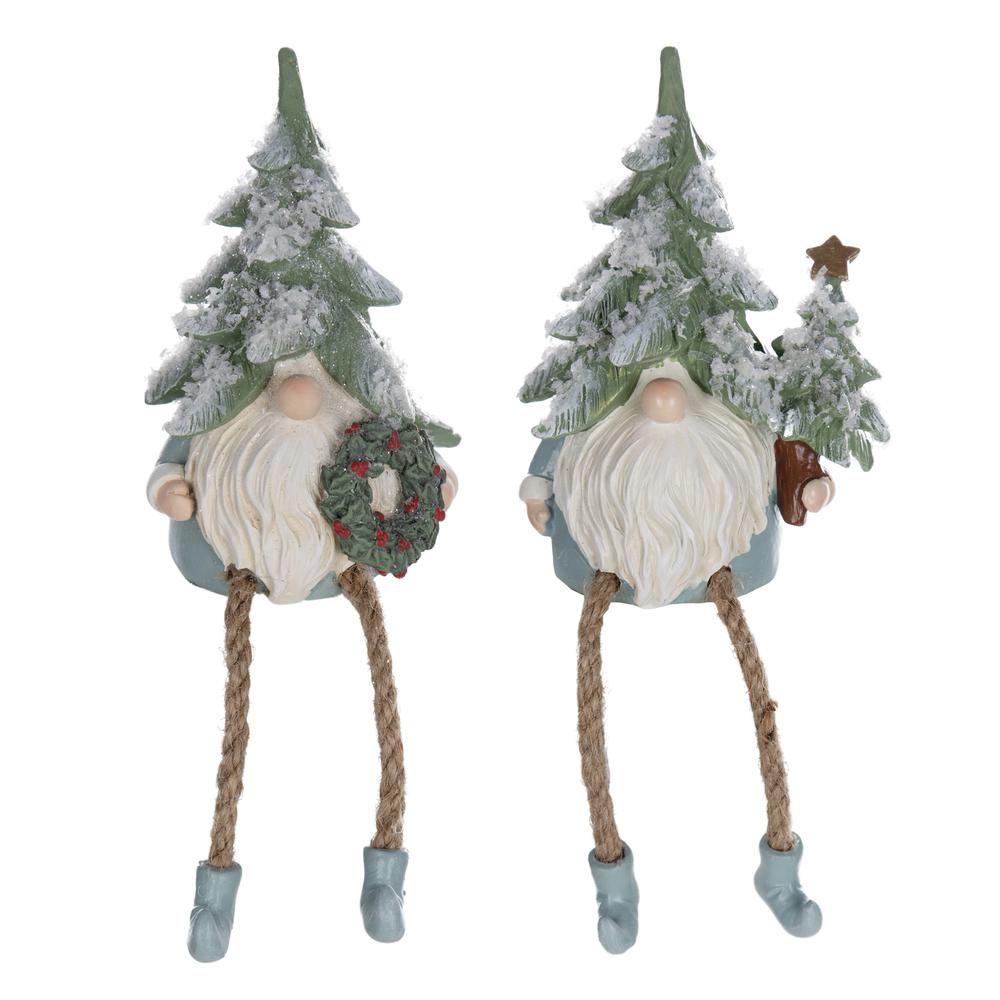 Gnome (Set of 6) 5.25"H Resin. Picture 1
