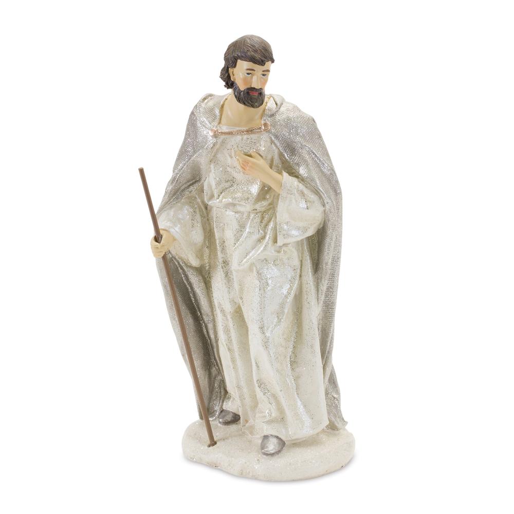 Holy Family (Set of 3) 3"H, 8"H, 11.75"H Resin. Picture 2