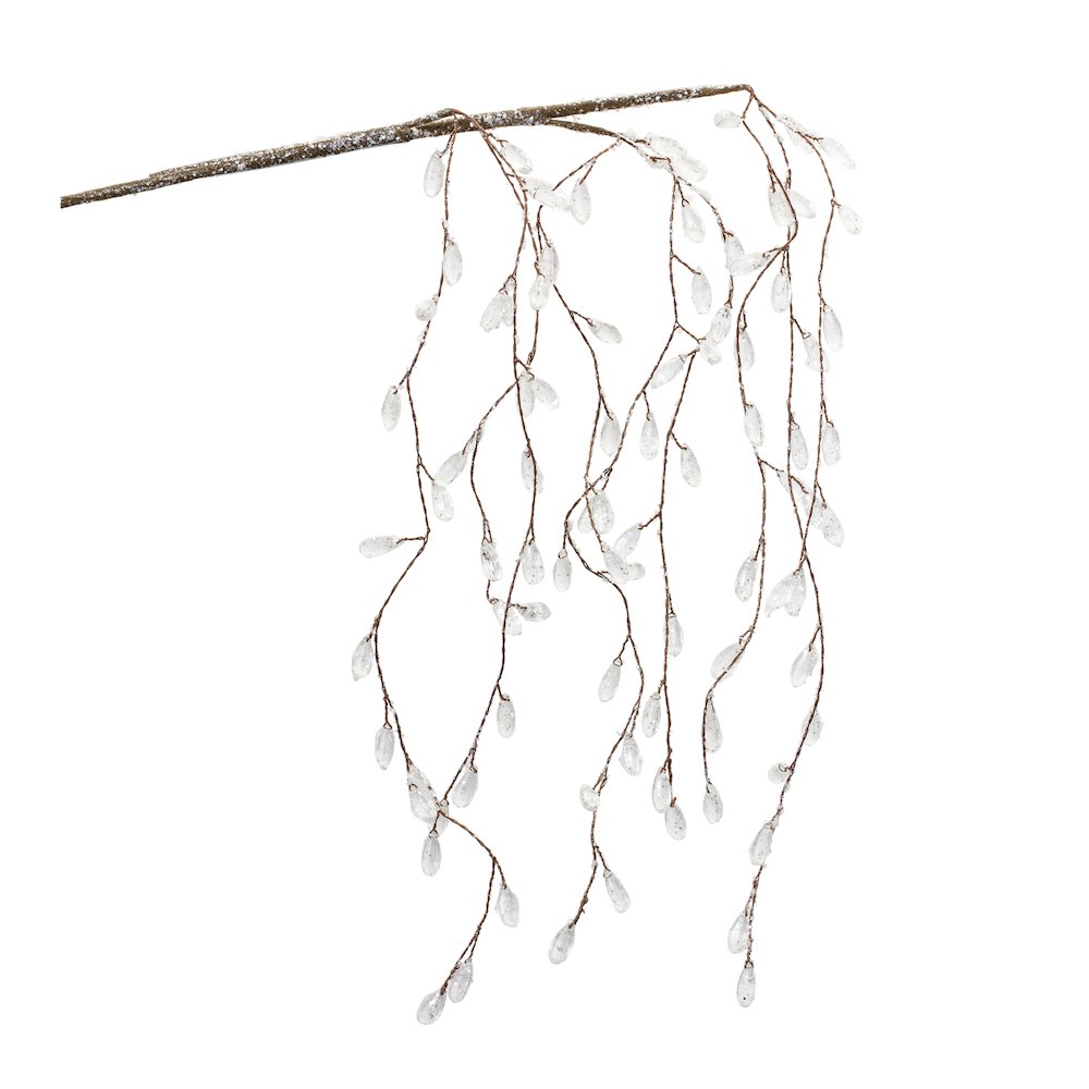Icy Hanging Branch (Set of 6) 22.75"H Acrylic. Picture 1